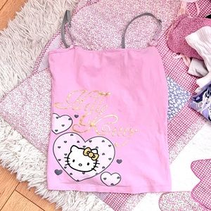 Pink hello kitty camisole 🎀